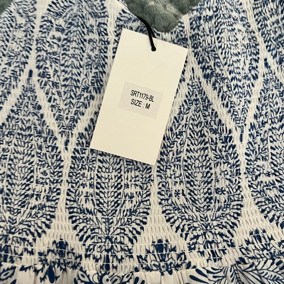 THML smocked midi dress - Picture 3 of 7